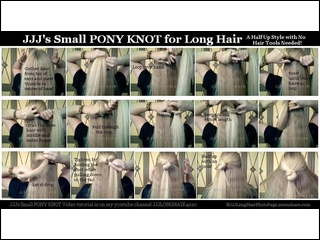 small pony knot