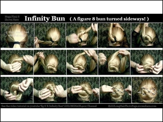 infinity bun with mega flexi8
