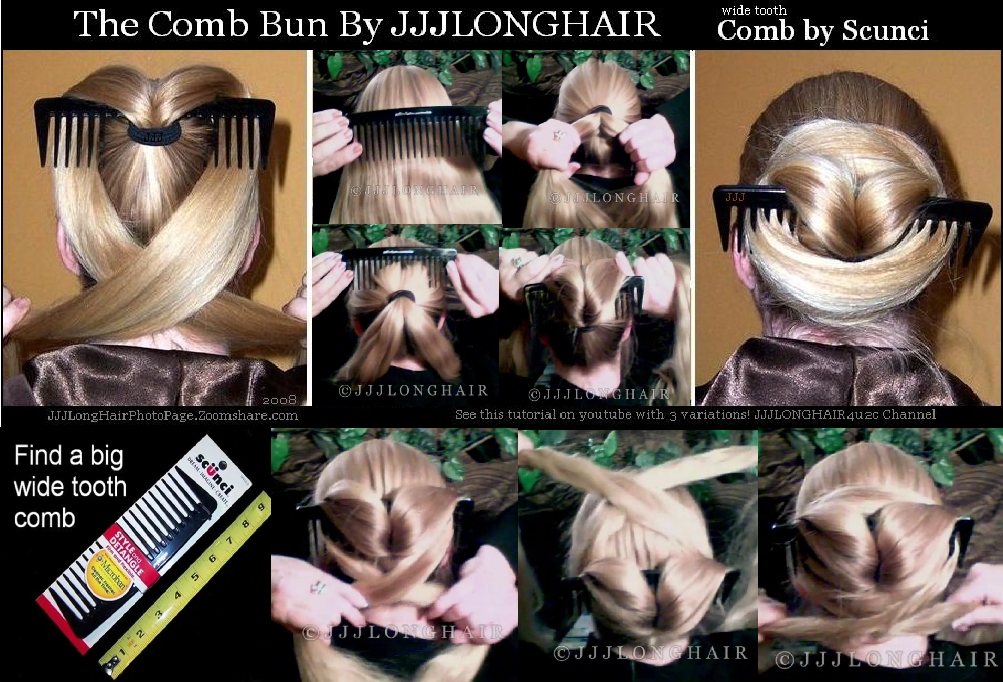 comb bun1